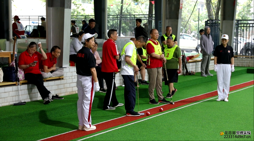 全市党政机关企事业单位门球赛在江华举行